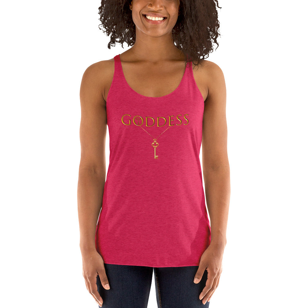 The Goddess - Women's Racerback Tank