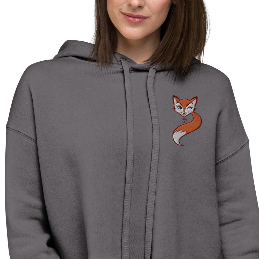 The Vixen - Women's Crop Hoodie