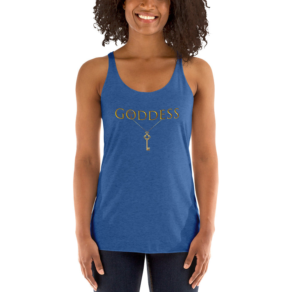 The Goddess - Women's Racerback Tank