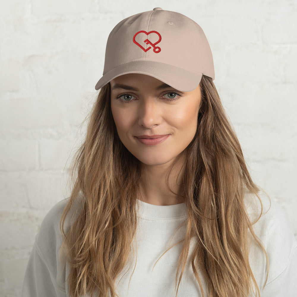 Locked In Love - The Dad Baseball Hat