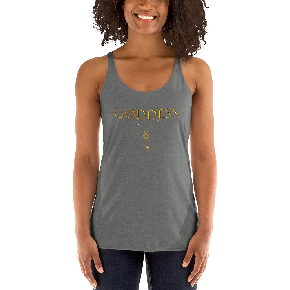 The Goddess - Women's Racerback Tank