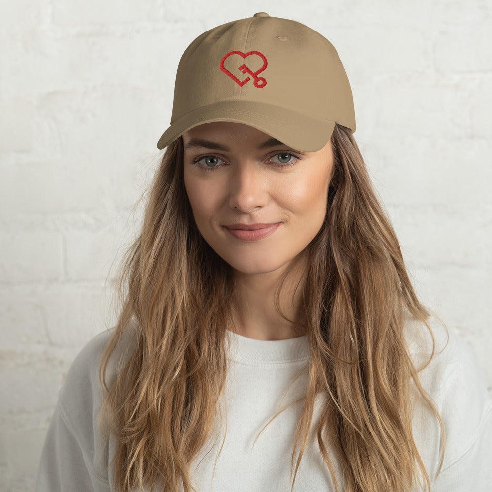 Locked In Love - The Dad Baseball Hat