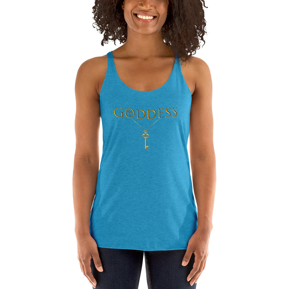 The Goddess - Women's Racerback Tank