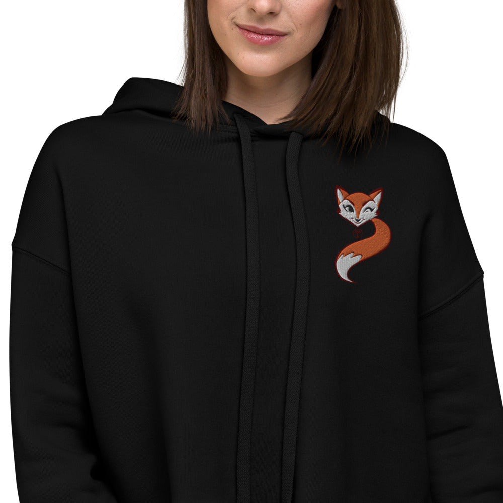 The Vixen - Women's Crop Hoodie