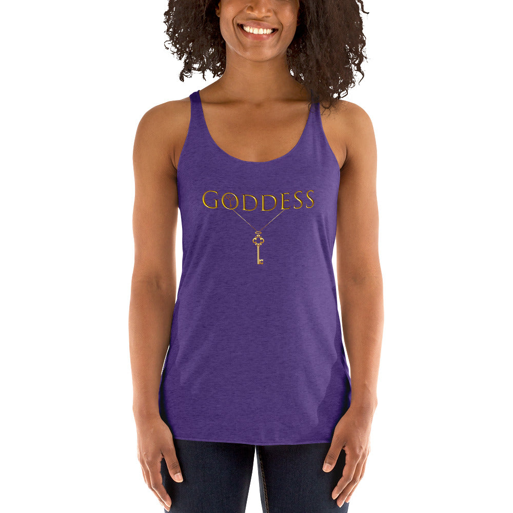 The Goddess - Women's Racerback Tank